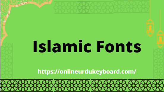 Islamic Fonts Free Download